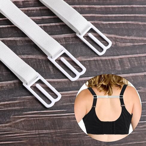 Lusofie 3 قطع مشابك حمالة صدر نسائية للظهر، حاملات حزام حمالة الصدر للانزلاق مشابك حزام حمالة الصدر للظهر in Kuwait