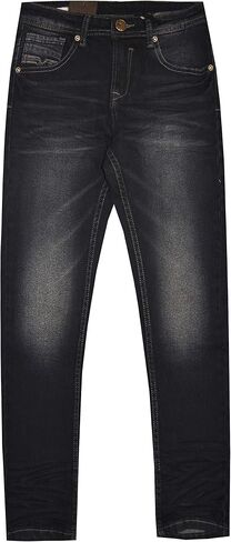 X RAY Boys Distressed Jeans (2T-16), Big Boy & Little Kids Stretch Slim Fit Pants, Ripped Denim Jeans for Boys in Saudi Arabia