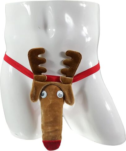 عيد الميلاد بورات مانكيني الرجال ثونغ ارتداءها الملابس الداخلية (chris3) in Kuwait