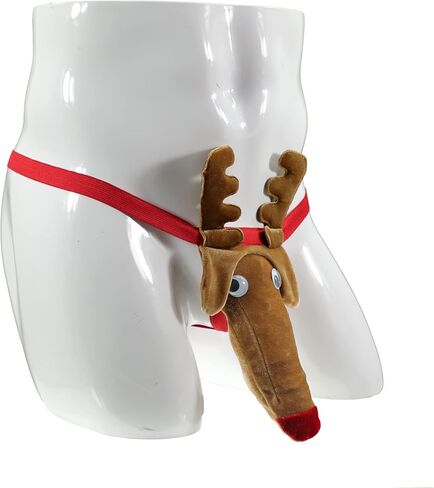 عيد الميلاد بورات مانكيني الرجال ثونغ ارتداءها الملابس الداخلية (chris3) in Kuwait