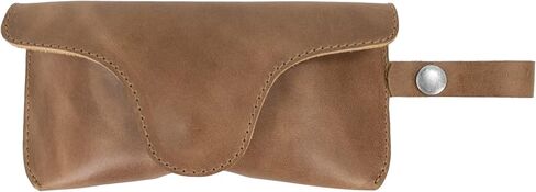 Hide & Drink, Eyeglasses Case with Wrist Strap Handmade from Full Grain Leather in Saudi Arabia