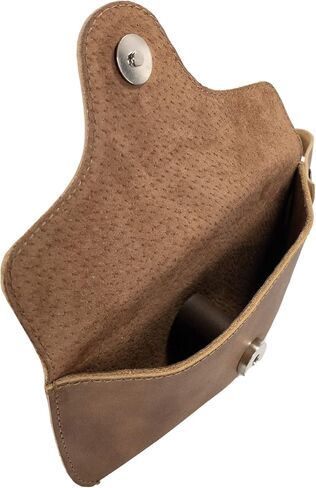 Hide & Drink, Eyeglasses Case with Wrist Strap Handmade from Full Grain Leather in Saudi Arabia