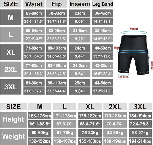 X-TIGER شورت رجالي لركوب الدراجات 5D مبطن لركوب الدراجات للرجال، ركوب الدراجات على الطرق الجبلية بعامل حماية من الأشعة فوق البنفسجية 50+ شورت ركوب الدراجات بجيوب بسحاب in Kuwait