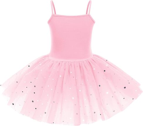 ODASDO Tutu Leotard for Girls Dance Ballet Costumes Toddler Kids Camisole Ballet Dress Ballerina Dress Up 3-10 Years in Saudi Arabia