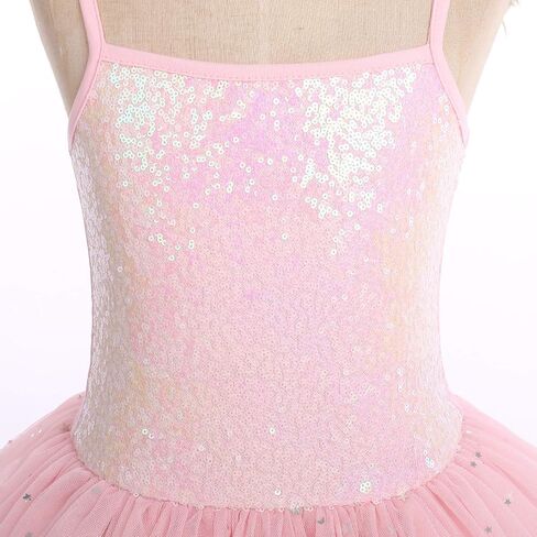 ODASDO Tutu Leotard for Girls Dance Ballet Costumes Toddler Kids Camisole Ballet Dress Ballerina Dress Up 3-10 Years in Saudi Arabia