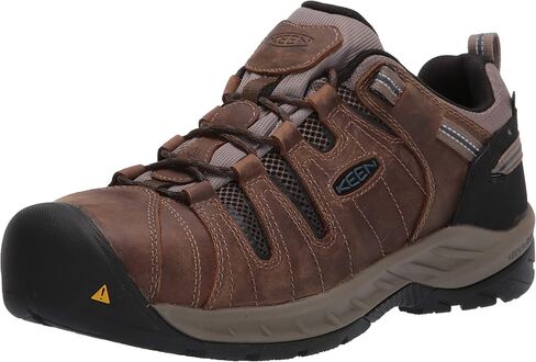 KEEN Utility Men's Flint 2 Low Height Leather Waterproof Steel Toe Work Shoes in Saudi Arabia
