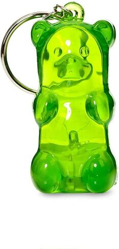 Gummygoods لدغة الحجم سلسلة المفاتيح غائر الدب ضوء الليل للأطفال، ضوء LED، وشملت البطارية in Kuwait