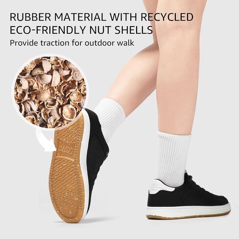 STQ Womens Fashion Sneakers Lace Up Tennis Shoes Comfortable Skate Shoes Walking Sneakers in Saudi Arabia