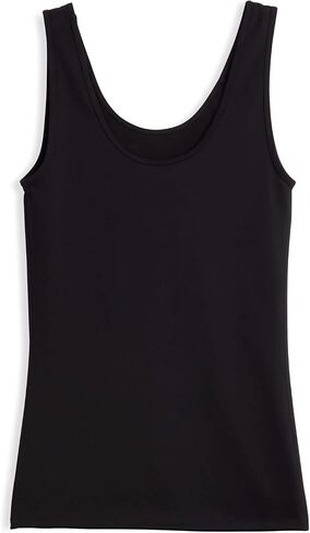 TomboyX Compression Tank Medium Support Top Smooth Flatlock Seams Full Coverage Athletic Top (XS-6X) in Saudi Arabia