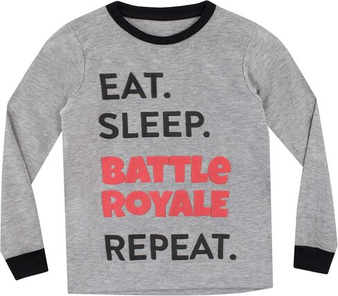 Battle Royale Boys' Gaming Pajamas Size 10 Multicolored in Saudi Arabia