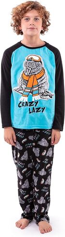 Sleep On It Boys Pajamas Set for Kids | Plush Fleece Sleepwear Top and Pajama Pant Set in Kuwait