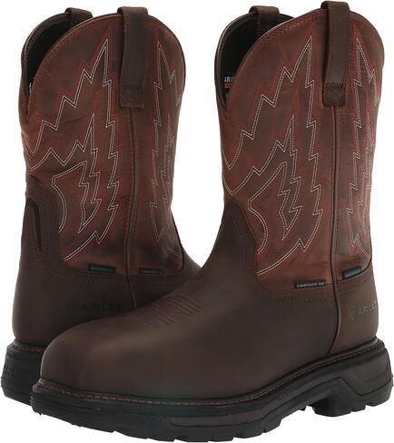 ARIAT Men's Big Rig Waterproof Composite Toe Work Boot Western in Saudi Arabia