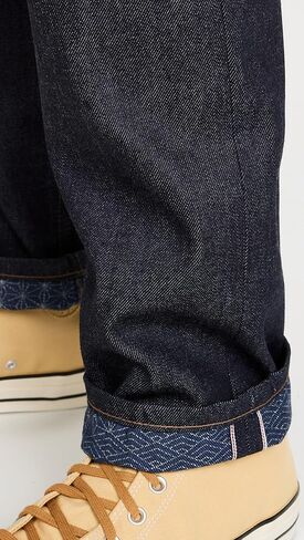 قماش الدنيم العاري والشهير للرجال ذو طباعة الكيمونو الغريب Selvedge in Kuwait