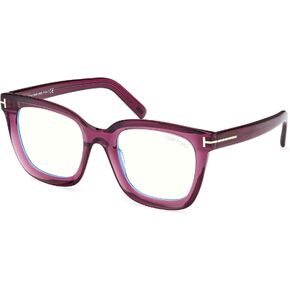 Tom Ford FT 5880-B BLUE BLOCK Transparent Violet 51/22/140 women Eyewear Frame in Saudi Arabia