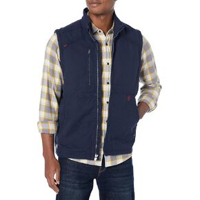 ARIAT Mens Fr Duralight Stretch Canvas Vest in Saudi Arabia