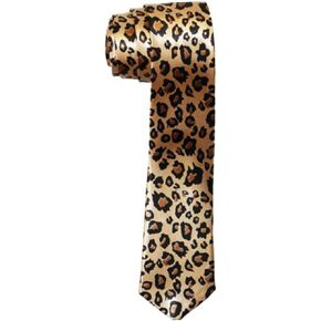 Outer Rebel Fashion Skinny Animal Print Ties in Saudi Arabia