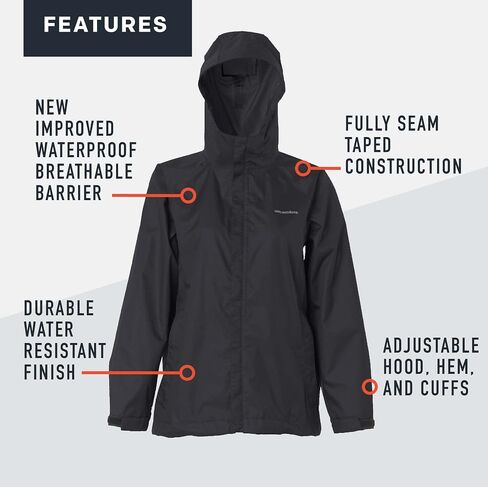 Grundens Women’s Weather Watch Hooded Fishing Jacket | Waterproof, Stain-Resistant in Kuwait