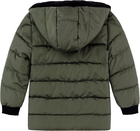 Hiheart Boys Girls Thick Padded Winter Coat Warm Hooded Jacket in Kuwait