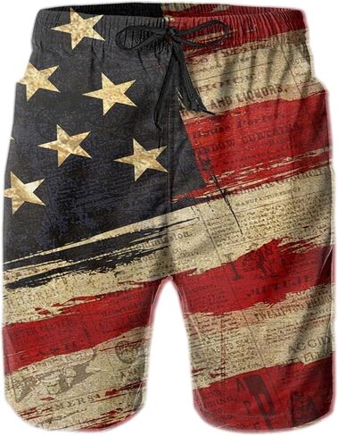 CHILL·TEK Men's Swim Trunks with Compression Liner Quick Dry 2 in 1 Swimming Trunks Beach Board Shorts Bathing Suits Swimwear in Kuwait