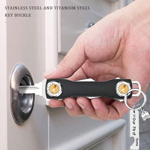 365Home 2-Pack Our First Home 2023 Keychain Housewarming Gift New Home Gift Realtor Closing Gifts in Kuwait