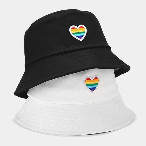 XYIYI Fashion Embroidery Bucket Hat Cotton Beach Fisherman Hats for Women Girls in Saudi Arabia