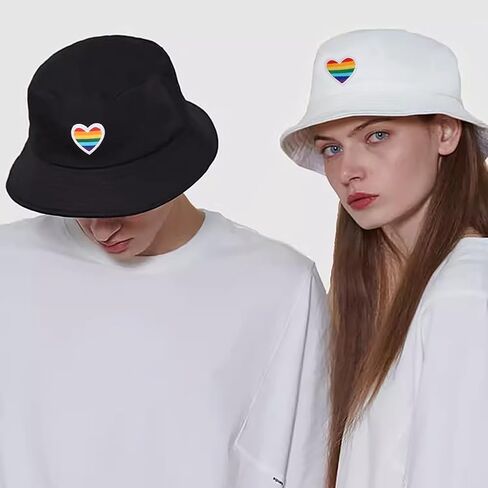 XYIYI Fashion Embroidery Bucket Hat Cotton Beach Fisherman Hats for Women Girls in Saudi Arabia