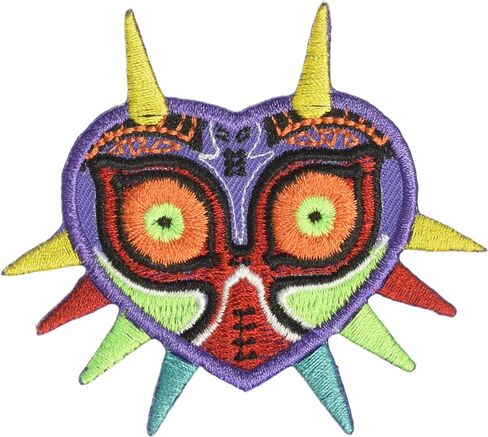 Majora's Mask Legend of Zelda Embroidered Iron on Patch Appliqué in Saudi Arabia