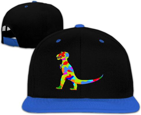 Negi Kids Hats for Toddler Boys Rainbow Dinosaur HAT Toddler Baseball Hats, Boys Hats for Kids Ages 4-8 in Kuwait