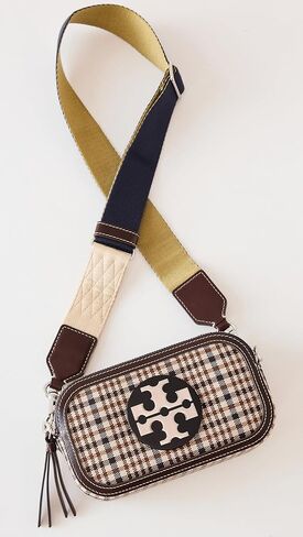 حقيبة كروس صغيرة منقوشة للنساء من توري بورش ميلر in Kuwait