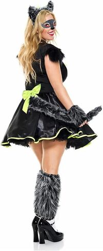 Toylink Wolf Ears and Tail Set Kids Wolf Costume for Girls Women Halloween Cosplay Party Animal Costume Dress up Accessories in Kuwait