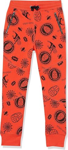 Amazon Essentials Disney | Marvel | Star Wars Boys and Toddlers' Zip-Pocket Fleece Jogger Pants (Previously Spotted Zebra) in Saudi Arabia