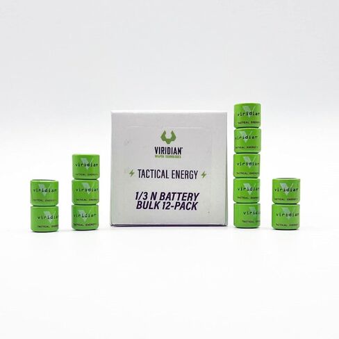 بطاريات ليثيوم Viridian CR 1/3N التكتيكية للطاقة بالإضافة إلى 3 فولت (عبوة بيع بالتجزئة مكونة من 4 قطع) in Kuwait