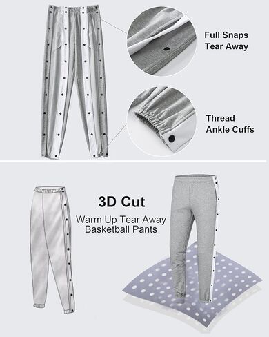 بنطال رياضي نسائي من Chrisuno Tear Away Joggers للتمارين الرياضية in Kuwait