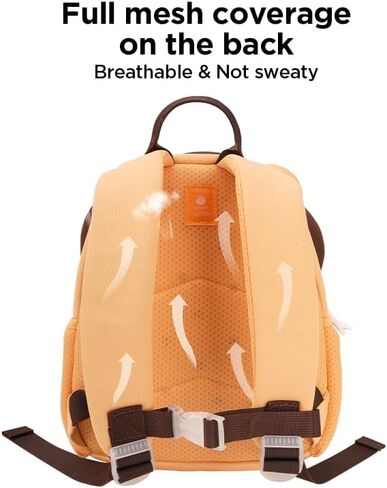 حقيبة ظهر Zoy zoii للأطفال، حقيبة سفر صغيرة لطيفة على شكل أسد لمرحلة ما قبل المدرسة هدية للأطفال الصغار من الفتيات والأولاد من سن 3 إلى 6 سنوات in Kuwait