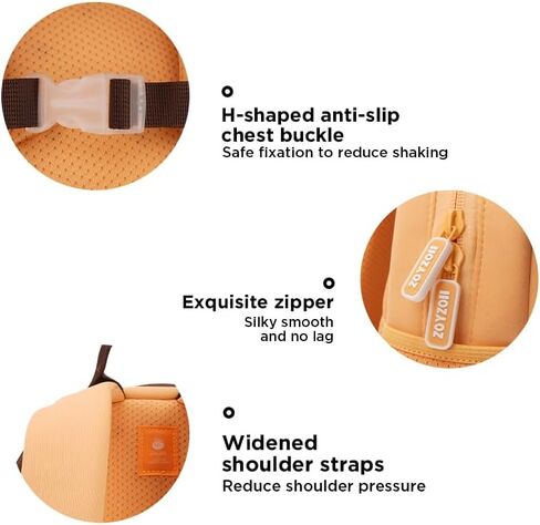 حقيبة ظهر Zoy zoii للأطفال، حقيبة سفر صغيرة لطيفة على شكل أسد لمرحلة ما قبل المدرسة هدية للأطفال الصغار من الفتيات والأولاد من سن 3 إلى 6 سنوات in Kuwait