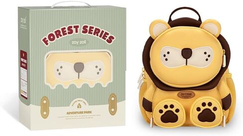 حقيبة ظهر Zoy zoii للأطفال، حقيبة سفر صغيرة لطيفة على شكل أسد لمرحلة ما قبل المدرسة هدية للأطفال الصغار من الفتيات والأولاد من سن 3 إلى 6 سنوات in Kuwait