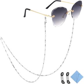 TONY& SANDY Eyeglass Chains for Women, Mask Holder lanyard Necklace, Stylish Sunglass Reading Eyeglass Chains Glasses Strap