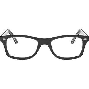Ray-Ban Rx5228f Low Bridge Fit Square Prescription Eyeglass Frames
