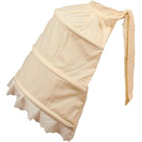 MAYSONG Victorian Rococo Dress Crinoline Hoop Bustle Cage Pannier