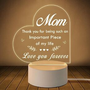 to My Bestie Gifts, Best Friend Birthday Gifts Night Light, Friendship Gifts for Women Friends, Best Friend Christmas Valentines Day Gift