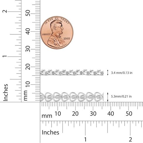 فيفث اند فاين سوار تنس على شكل قلب من الماس الطبيعي عيار 1/8 قيراط من الفضة الاسترلينية عيار 925، معدن، ماسي, معدن, الماس in Kuwait