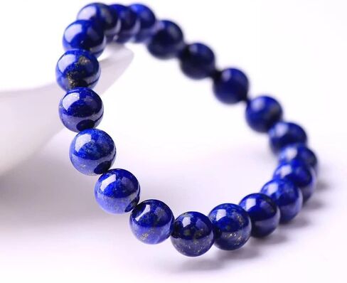 (بي ان اكس اف اتش ز) سوار 8 ملم من حجر اللازورد الازرق للرجال والنساء بحلقة واحدة على شكل عين القطة وحجر الزرقاء، حجر اللازورد, لازورد, حجر اللازورد in Kuwait