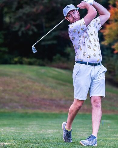 SHANKITGOLF Skull and Crossbones Golf Hat Adjustable Skull Fun Funny Golf Hat Men Black Gray White in Kuwait