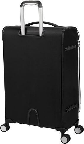 it luggage Expectant 32" Softside Checked 8 Wheel Expandable Spinner, Black in Saudi Arabia