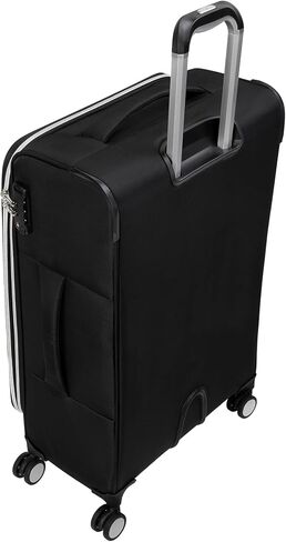it luggage Expectant 32" Softside Checked 8 Wheel Expandable Spinner, Black in Saudi Arabia