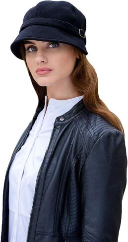 Mucros Weavers Ladies Flapper Hat Black Wool in Saudi Arabia