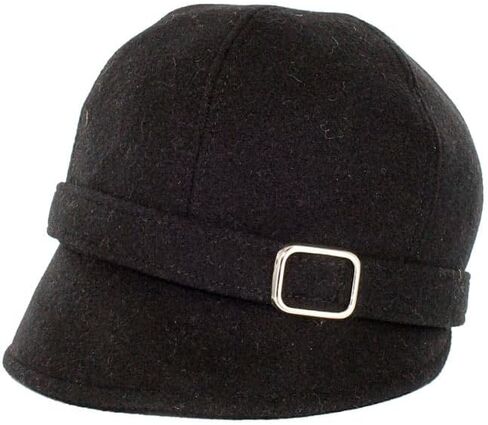 Mucros Weavers Ladies Flapper Hat Black Wool in Saudi Arabia