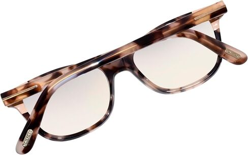 Eyeglasses Tom Ford FT 5638 -B 055 Shiny Vintage Pink Havana, Rose Gold/Blue Bl in Saudi Arabia