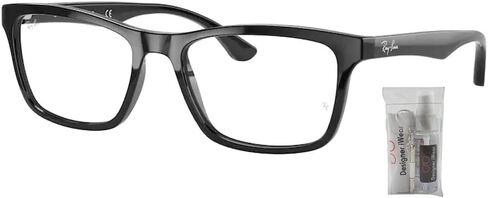 نظارات راي بان RX5279 مربعة الشكل للرجال والنساء + حزمة مع مجموعة نظارات ديزاينر آي وير in Kuwait