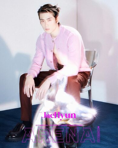 مجلة Arena Homme+ الكورية لشهر أكتوبر 2023 NCT JAEHYUN (الغلاف A) in Saudi Arabia